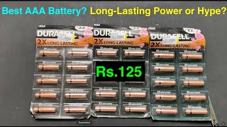 Duracell Aaa Battery Review Best Battery For Remote, Toys & Gadgets