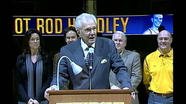 One More Shot! Hot Rod Hundley #33 retirement cere...