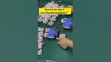 Bluetooth headset manufacturing process