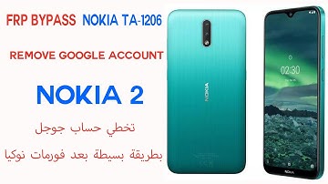 nokia 2 Android 11!!! Nokia 2.3 TA-1206, TA-1211, TA-1214, Remove Google Account, Bypass FRP.