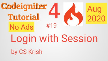 How to Use Session in Codeigniter 4