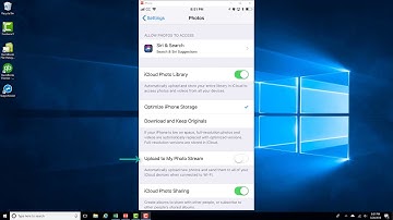 Turn ON Upload to My Photo Stream on iPhone