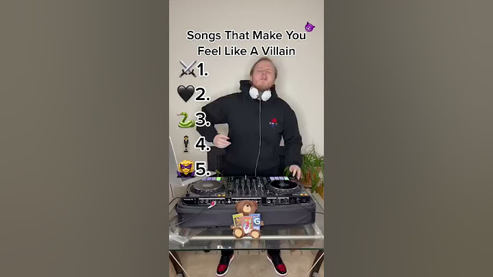 Top Songs That Make You Feel Like A Villain
