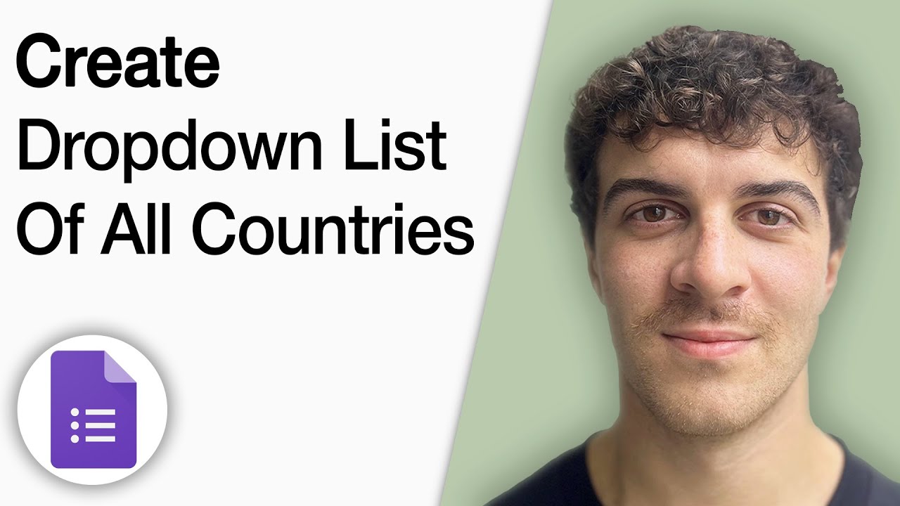 How to Create a Dropdown List of All Countries in Google Forms [2025 ...