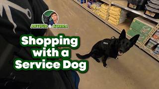 Security Guard at Target Questions me and my Service Dog
