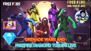 Free Fire Live | I gave Away 1000 Diamonds + Redeem Code | CRYOTEK