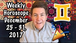 Weekly Horoscope for December 25 - 31, 2017 | Gregory Scott Astrology