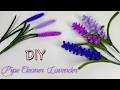 Make Pipe Cleaner Lavender 🌿💜 Fast &amp; Easy