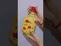 Bottle art step by step • Simple art for beginners #art #youtube #satisfying #shorts #diy #decore