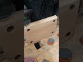 Sanding of wood filler paste #shorts #wood #woodworking #tools #diy #asmr