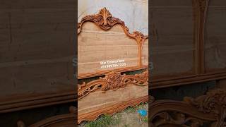 Antique Carved Bed Side By Star Enterprises Furniture