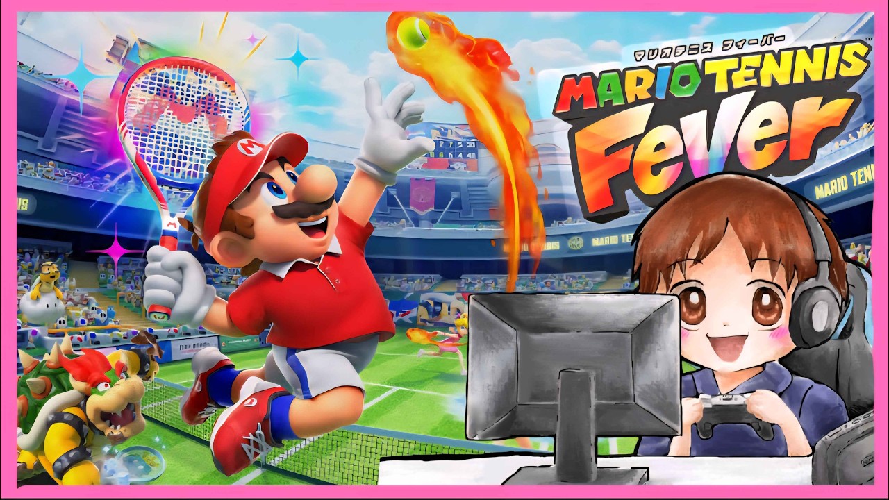 【マリオテニスフィーバー】3日目！ランクB目指すぞ！！