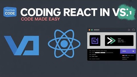 How To Create React App in VS code Easy tutorial| React Tutorial 2025