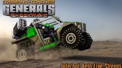 C&C Shockwave Pre-Release Stream #3: 13-03-2016