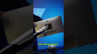 Stop Ruining Your Posture! Fix Your Screen Setup 🛑#desksetup #ergonomics #officesetup #gaming