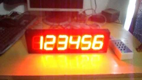 COSYCOM LED Display Number 6 digits