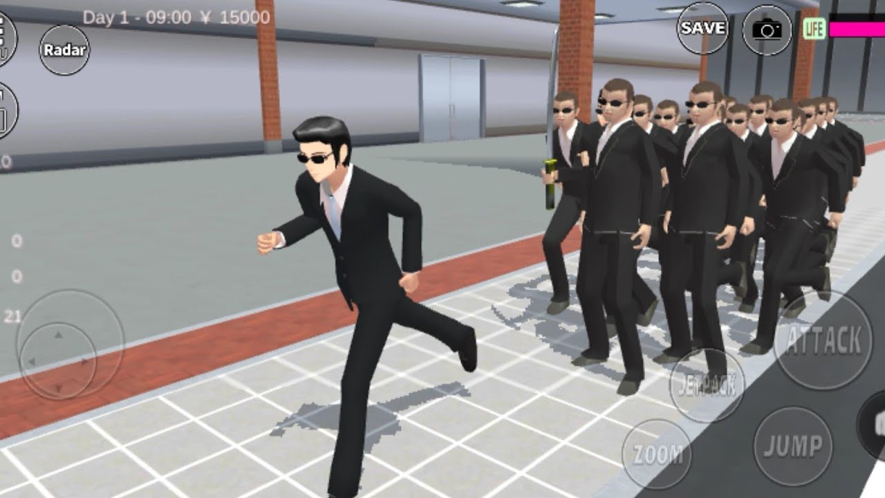 HOW TO PLAY BOSS YAKUZA HIMAWARI DEFEAT POLICE KOBAN || SAKURA SCHOOL SIMULATOR GAMEPLAY