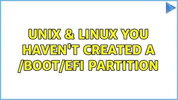 Unix & Linux: you haven