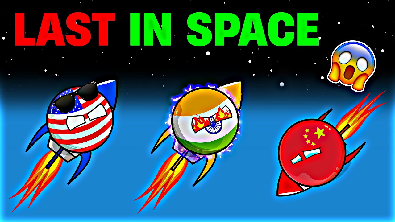 What If INDIA Smashed CHINA & USA In SPACE? 😱 WHO’S LAST IN SPACE?! 💀🔥 