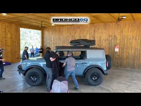 2021 Ford Bronco OVERLAND CONCEPT Live Reveal at Bronco Super Celebration East 2020