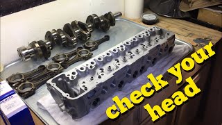 How to assemble cylinder head and modifications