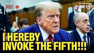 COWARD Trump RUNS AWAY from WITNESS STAND