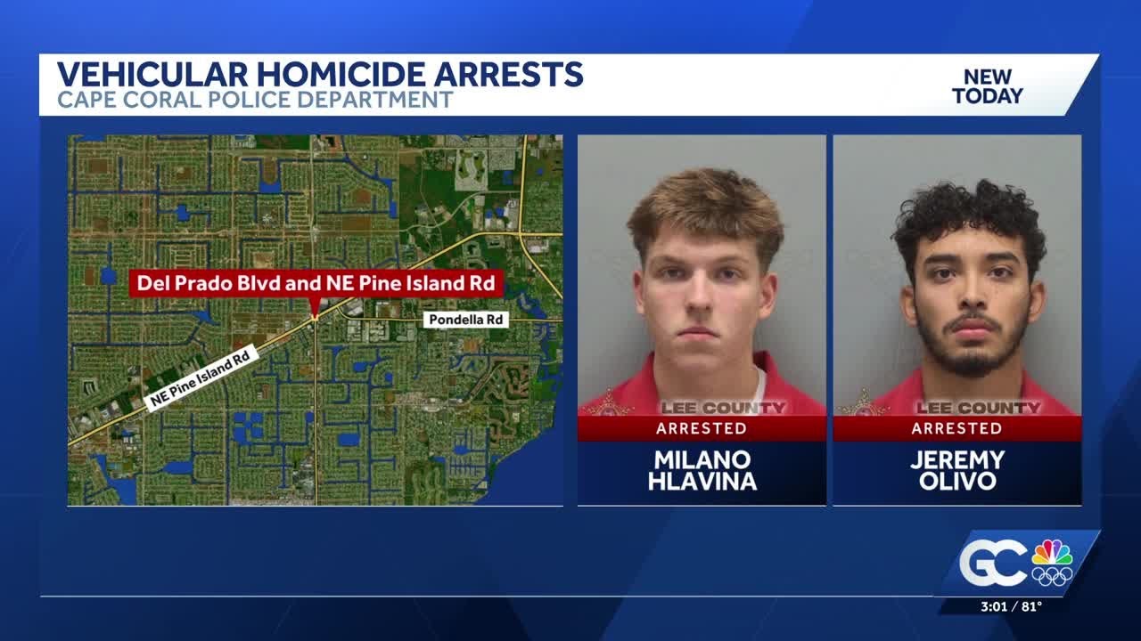 Two arrested after deadly street racing crash in Cape Coral - YouTube