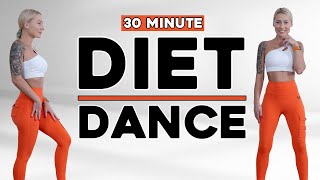 🎶30 Min DIET DANCE WORKOUT🎶 Weight Loss🎶 Cardio Aerobics🎶 Knee Friendly No Jumping Liss Workout🎶