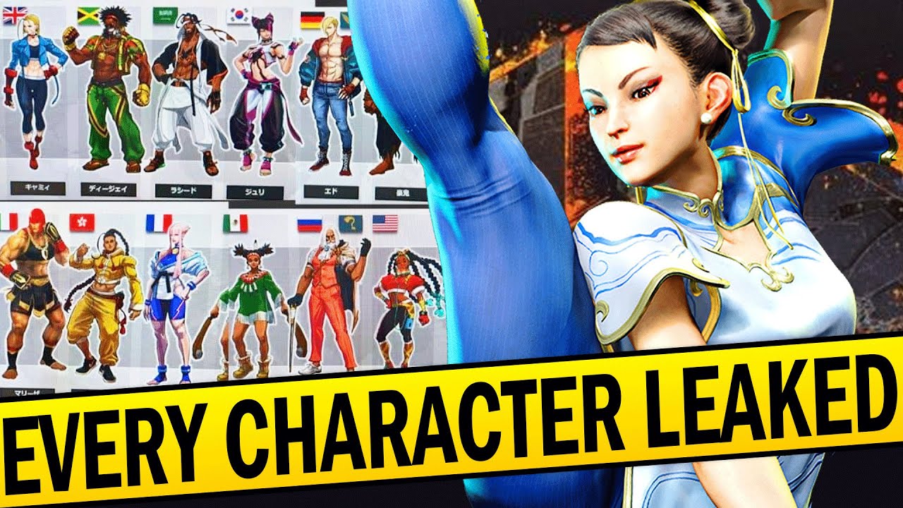 All of the Street Fighter 6 characters revealed so far