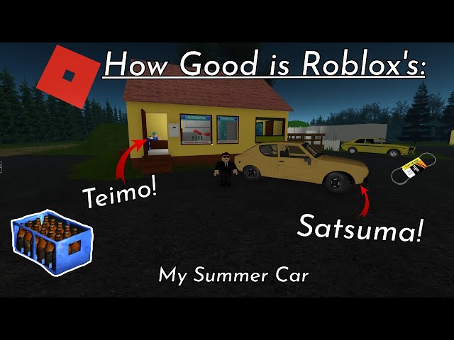 My Summer Car 🚙🌲 (2.5 Update) - Roblox
