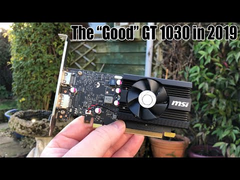 How good is the GOOD GT 1030 these days?
