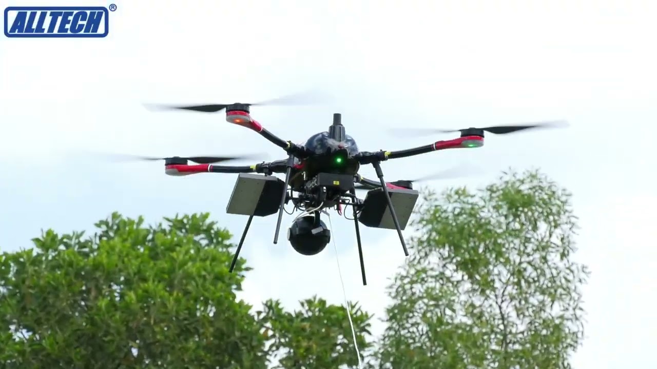 Alltech Lighting Tethered Drone Gives a Bright Night!