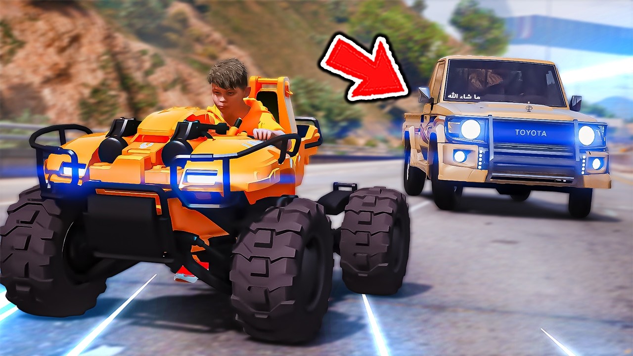 راعي الشاص المجنون يطاردني😱🔥!! | فلم قراند