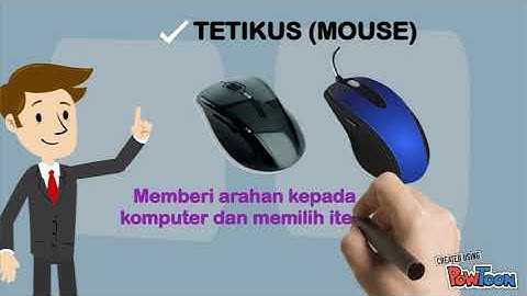 Peranti Input dan Peranti Output