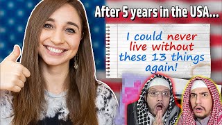 13 Things About the USA I Cant Live Without Anymore | Arab Muslim Brothers Reaction