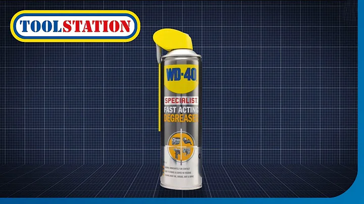Why and how to use WD-40 Specialist Degreaser | Toolstation