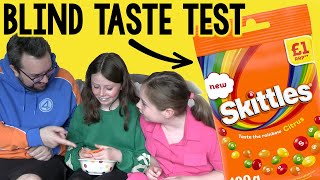 Skittles Citrus Review (+ BLIND TASTE TEST) 🌈