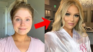 1 HOUR BRIDAL MAKEUP TRANSFORMATION | GET READY WITH ME