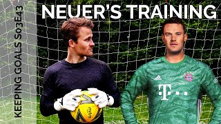 I Tried Manuel Neuer's Goalkeeper Training... | Keeping Goals S3Ep43