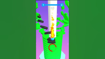 AMAZING STACKBALL CRUSH 3D🔥 Level 1 #stackball #shorts