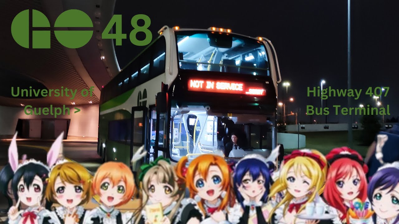 [Cheers for the love] GO Transit 8321 (136 8BM)@ 48 University of Guelph→Highway 407 Bus Terminal