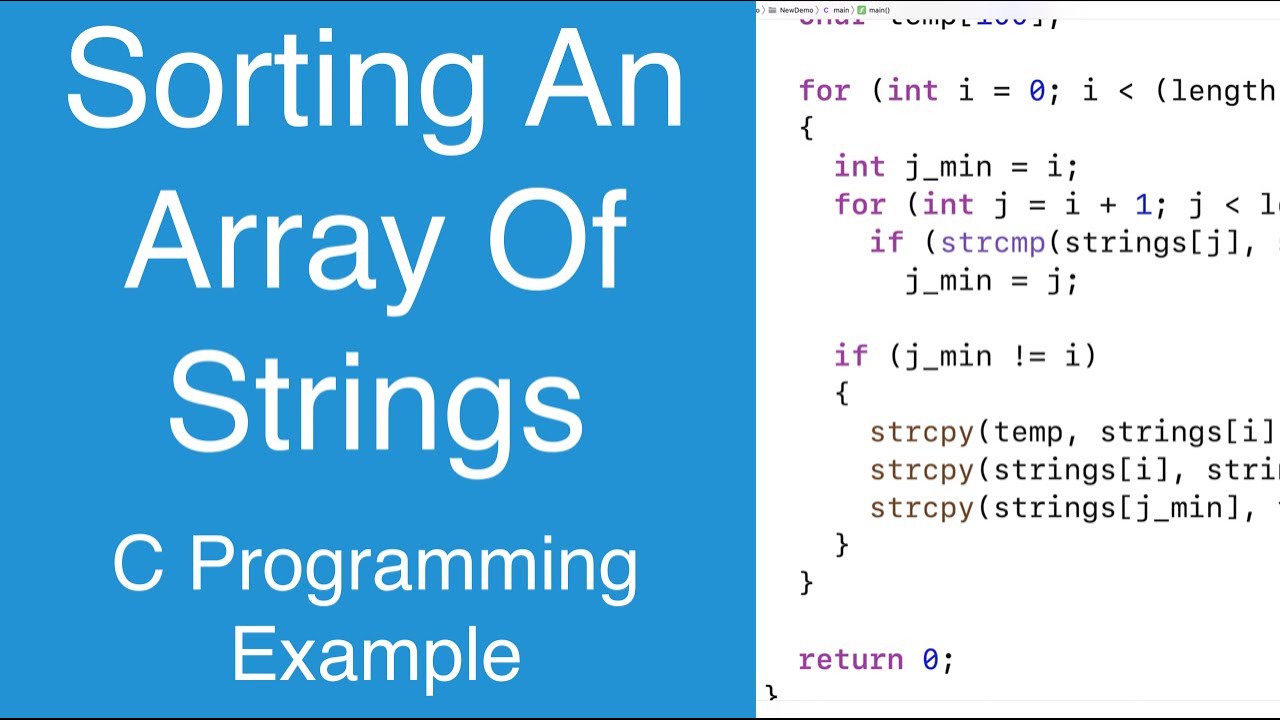 c array string assignment