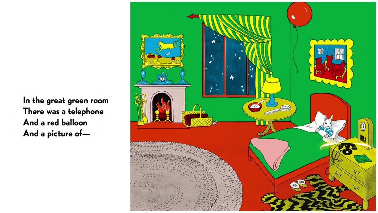 Goodnight Moon Read Aloud Animated| Margaret Wise Brown | Bedtime