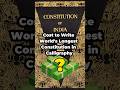 Cost to Write Constitution in Calligraphy #shorts