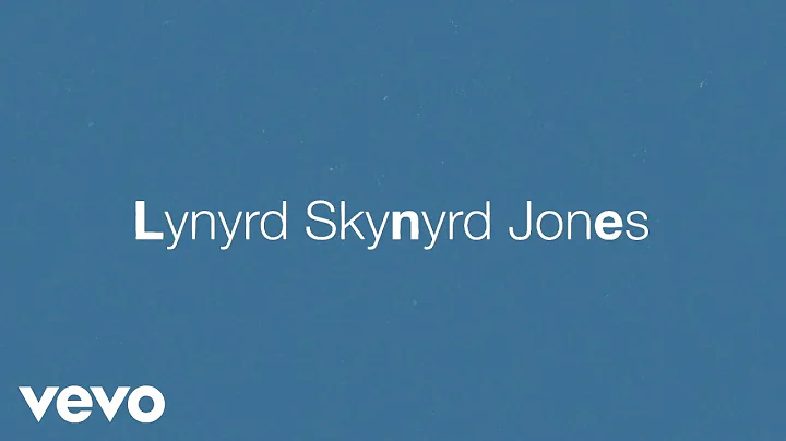 Eric Church - Lynyrd Skynyrd Jones (Official Lyric Video)