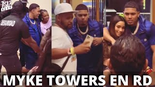 MYKE TOWERS compartiendo con sus FANS en República Dominicana 🇩🇴