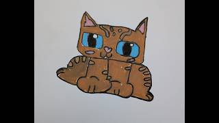 Ruby draws a cute cat