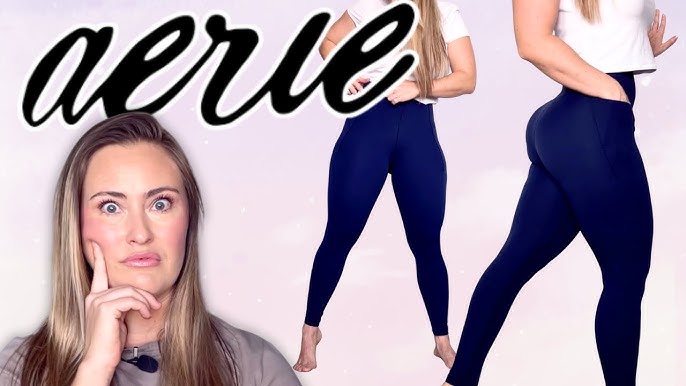 BEST AERIE LEGGING TRY ON REVIEW / OFFLINE BY AERIE REAL ME HIGH