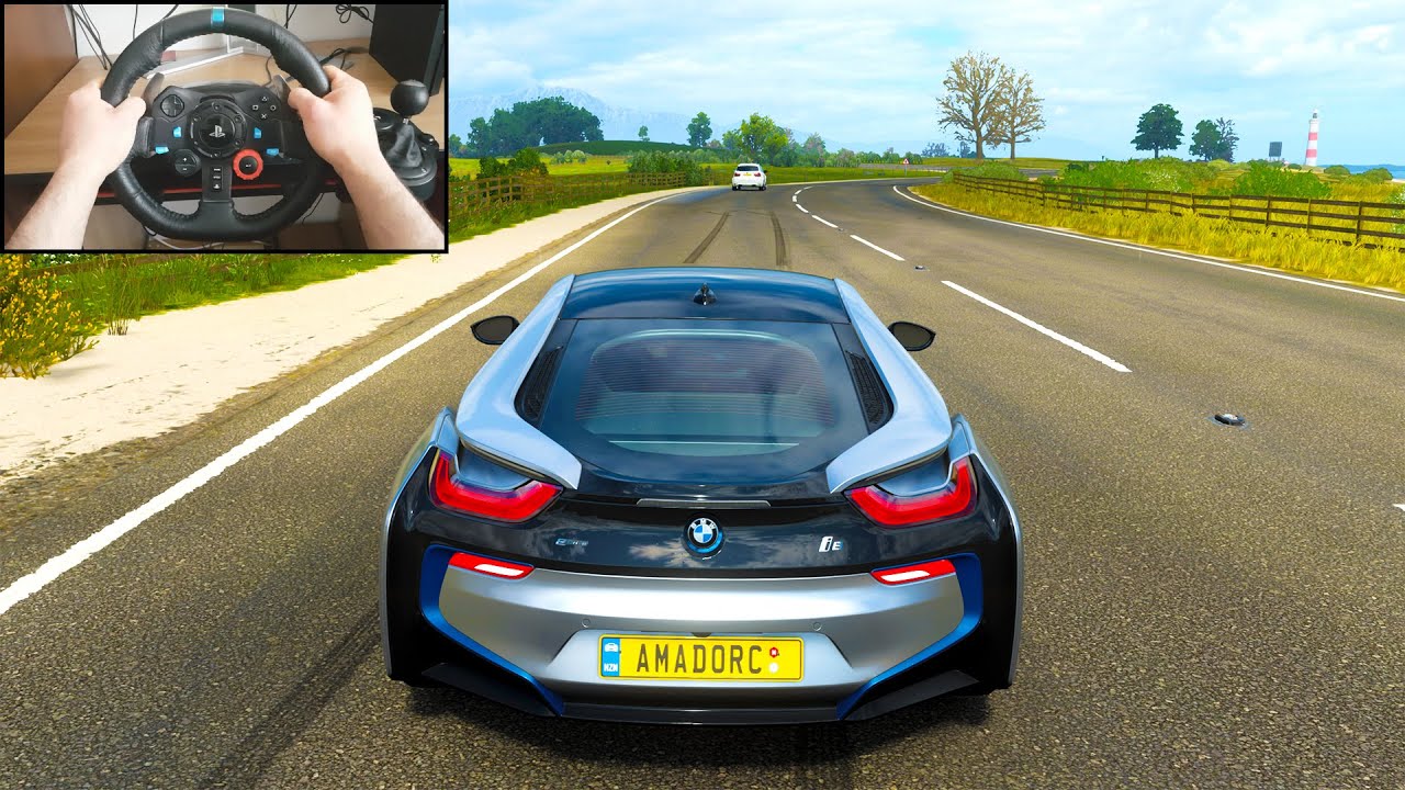 BMW i8 Forza Horizon 4 (Logitech G29 + Shifter) Gameplay YouTube