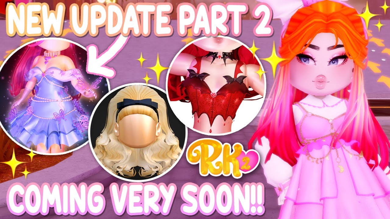 🎀NEW SETS, REWORKS & MORE COMING SOON In Royalty Kingdom 2! 👑 ROBLOX ...